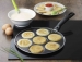 Poêle antiadhérente 7 blinis tous feux y compris l'induction