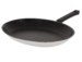 Poêle Ovale 35 cm Poignée Noire Inox Anti-Adhérent EXCELISS Mutine Fixe