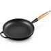 Poêle Signature 28 cm Noir Mat manche Bois