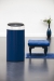 Poubelle Color your bin ronde 45 L Bleu Cobalt