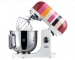 Robot combiné Kenwood Kmixbol inox 5L strié bordeaux et orange