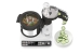 Robot cuiseur kCook MULTI Bol 4,5L 180° Découpe légumes 5 disques 6 programmes a