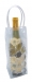 Sac isotherme rafraîchisseur 1 bouteille - 35 cm X 9.5 cm X 8.5 cm Transparent