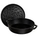 Sauteuse Chistera en fonte noir mat ø 24 cm avec couvercle