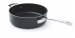 Sauteuse droite Les Forgées 26 cm anti adhérente noire (sans couvercle)