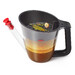 Séparateur de Graisse Noir Avec Bec Verseur 1 L