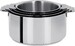 Série de 4 Casseroles Amovibles de 14 à 20 cm Strate à fond enveloppant + 2 Poig