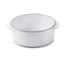 Set de 4 caractere cocotte 25cl sans couv. blanc cumulus