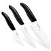 Set 3 couteaux petit santoku 14 cm, office 11 cm et office 7,5 cm