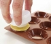 Set 3 plaques mini tartelettes 3 formes silicone + poches, douilles & découpoirs