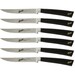 Set 6 Couteaux à Steak Elégance Noir 11 Cm