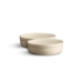Set de 2 crèmes brûlées en céramique Ø 13 cm Blanc Argile