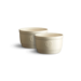 Set de 2 ramequins en céramique n°10 Ø 10,5 cm Blanc Argile