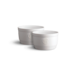 Set de 2 ramequins en céramique n°10 Ø 10,5 cm Blanc Farine
