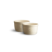 Set de 2 ramequins en céramique n°9 Ø 9 cm Blanc Farine