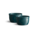 Set de 2 ramequins en céramique n°10 Ø 10,5 cm Bleu Feu Doux