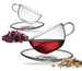 Set de 2 tasses 25 cl & soucoupes à thé transparentes