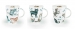 Set de 2 Tasses & soucoupes Petit Déjeuner 'Cats Whiskers'