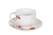 Set de 2 Tasses & soucoupes Petit Déjeuner Jumbo cup oiseaux "Robin "