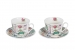 Set de 2 Tasses & soucoupes Petit Déjeuner 'My Garden'