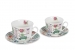 Set de 2 Tasses & soucoupes Petit Déjeuner 'My Garden'