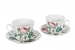 Set de 2 Tasses & soucoupes Petit Déjeuner 'Redouté Rose'
