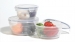 Set de 3 bols Lock & Lock encastrables ø 15, 17,5 & 20,5 cm - HSM946S1