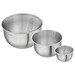 Set de 3 bols sans couvercle ZWILLING FRESH & SAVE, S/M/L, Acier inoxydable