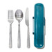 Set de 3 couverts en inox avec boite