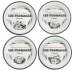 Coffret de 4 Assiettes Grand Modèle Assorties Les Fromages