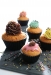 Set de 6 moules Cup Cake Diamètre 5 cm Hauteur 2 cm,4 cm