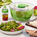 Set Essoreuse à Salade Verte 26 Cm + Shaker à Vinaigrette