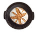 Set pain maison en céramique 32,5x29,5 cm Gris Fusain