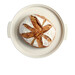 Set pain maison en céramique 32,5x29,5 cm Blanc Lin