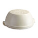 Set pain maison en céramique 32,5x29,5 cm Blanc Lin