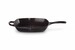 Skillet Gril en fonte émaillée Carré 26 cm Noir Mat