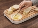 Slice & Serve - Planche à tapas double (pain et fromage) 35.2 x 23.2 x 3.4 cm Jo