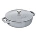 Staub Braisière fonte ronde 24 cm 2,39 L Gris graphite