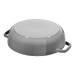 Staub Braisière fonte ronde 24 cm 2,39 L Gris graphite