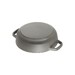 Staub Braisière fonte ronde 28 cm 3,7 L Gris graphite