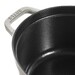 Staub Cocotte fonte ovale 37 cm 8,0 L  Truffe blanche