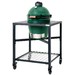 Table modulaire noire pour Big Green Egg 2XLarge avec plateau-grille inclus (san