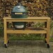 Table en bois d'Eucalyptus pour le Big Green Egg Large