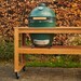 Table en bois d'Eucalyptus pour le Big Green Egg XLarge