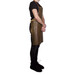 Tablier bbq en cuir - vintage marron