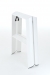 Tabouret Escabeau blanc en aluminium 2 marches