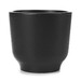 Set de 6 adelie tasse 8cl noir effet fonte