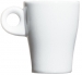 Tasse expresso 8 cl en porcelaine blanche 'Fluto' de Pillivuyt - empilables