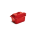 Terrine en céramique 0.6 litre avec presse 19 x 12 cm Rouge grand cru pour 0.5 k