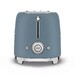 Toaster 2 tranches 2 fentes Vintage Années 50 Bleu orage Mat